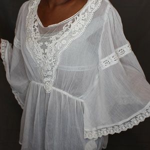 FREE PEOPLE cropped shirt